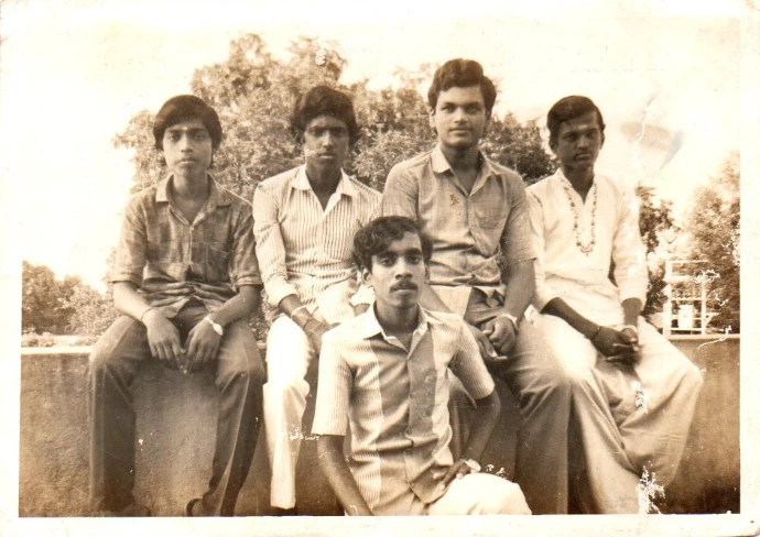 "Sirippoli Chidambaram in his early years"